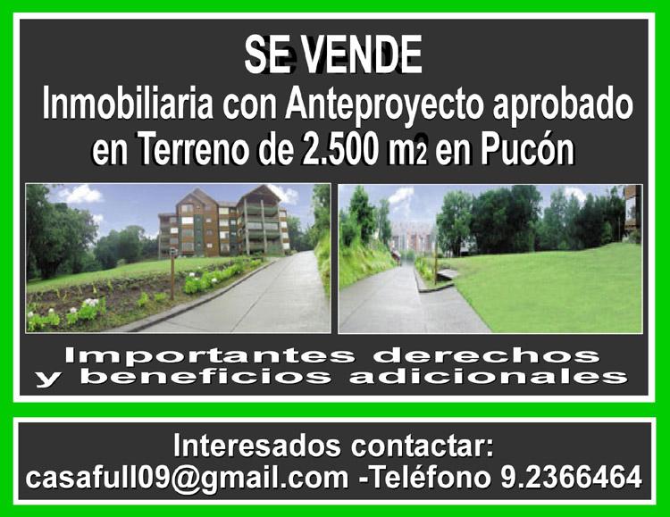 Foto Terreno en Venta en Urbano, Pucn, Cautin - UFs 8.000 - TEV7125 - BienesOnLine