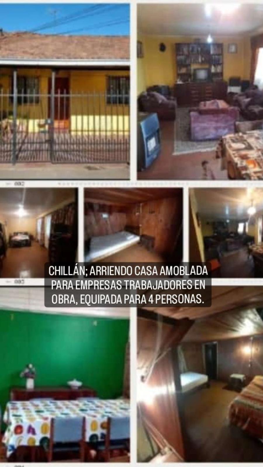 Foto Casa en Arriendo en Chilln, uble - $ 690.000 - CAA140266 - BienesOnLine