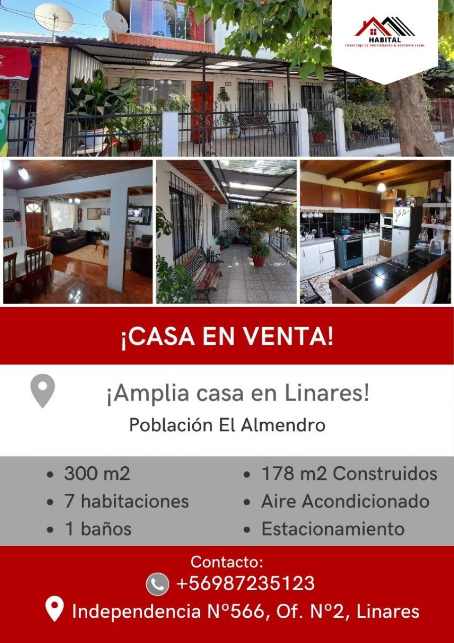 Foto Casa en Venta en Linares, Linares - $ 135.000.000 - CAV141320 - BienesOnLine