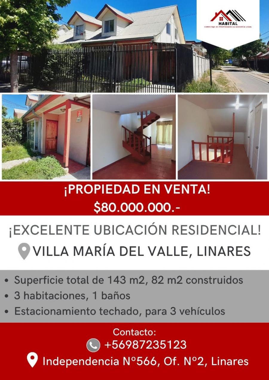 Foto Casa en Venta en Linares, Linares - $ 80.000.000 - CAV148806 - BienesOnLine