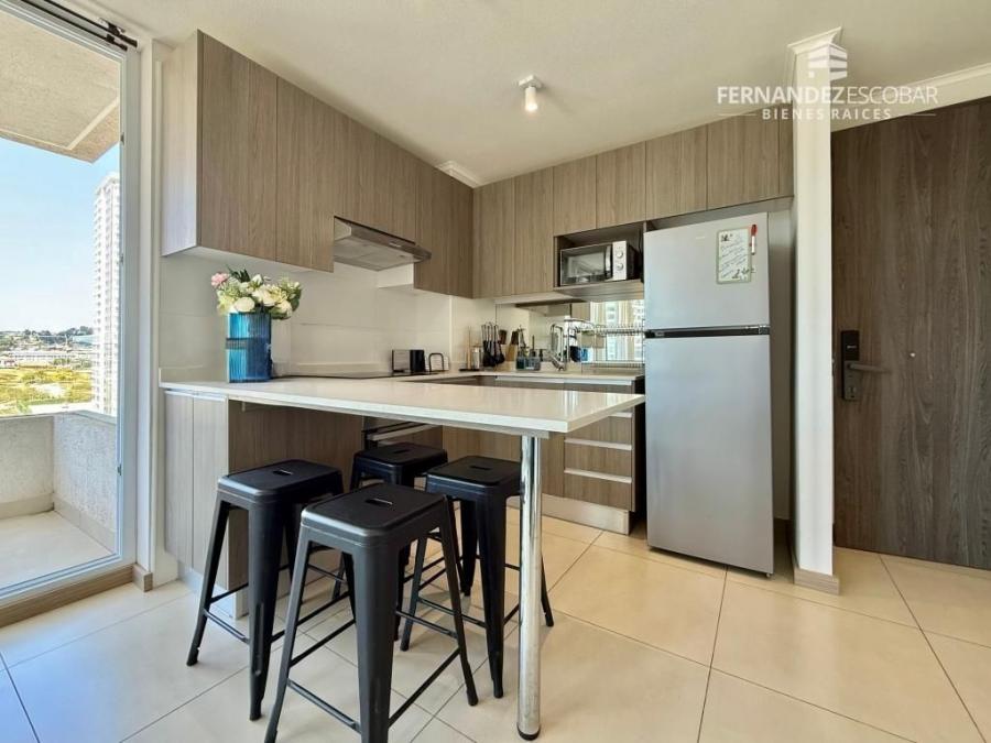 Foto CONCON - VENTA DEPTO AMOBLADO 2D 1B 1E