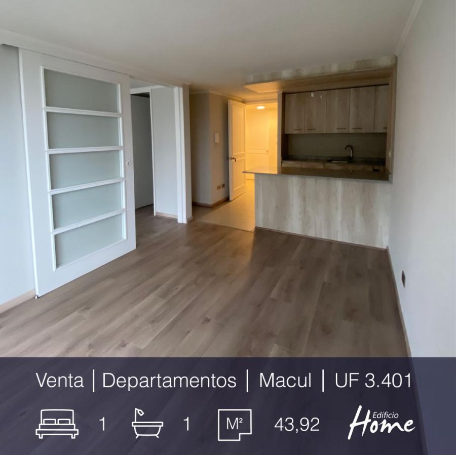 Foto Departamento en Venta en Macul, Santiago - UFs 3.401 - DEV147797 - BienesOnLine