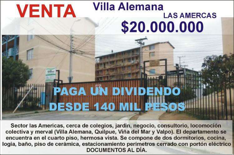 Foto Departamento en Venta en Villa Alemana, Valparaiso - $ 20.000.000 - DEV47278 - BienesOnLine