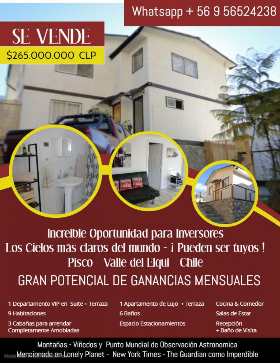 Foto Casa en Venta en Pisco, Elqui - $ 265.000.000 - CAV97921 - BienesOnLine