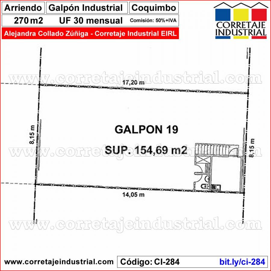 Foto Industrial en Arriendo en Barrio Industrial, Coquimbo, Elqui - UFs 30 - INA96674 - BienesOnLine