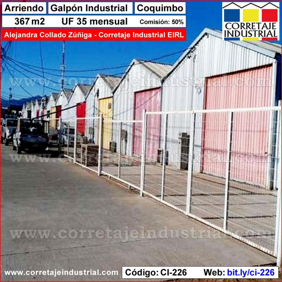 Foto Industrial en Arriendo en Barrio Industrial, Coquimbo, Elqui - UFs 35 - INA92420 - BienesOnLine