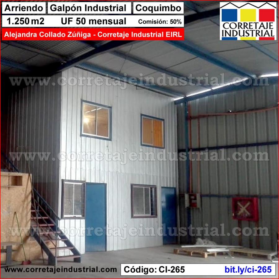 Foto Industrial en Arriendo en Barrio Industrial, Coquimbo, Elqui - UFs 50 - INA92431 - BienesOnLine