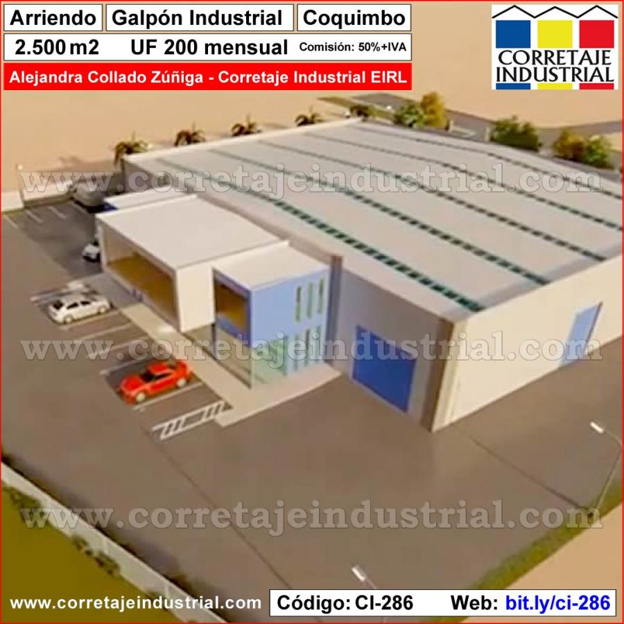 Foto Comercial en Arriendo en Barrio Industrial, Coquimbo, Elqui - UFs 200 - A96676 - BienesOnLine