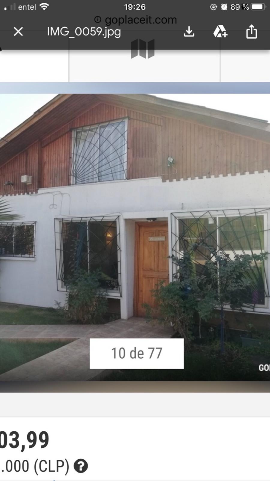 Foto Casa en Venta en Peaflor, Talagante - $ 200.000.000 - CAV112338 - BienesOnLine