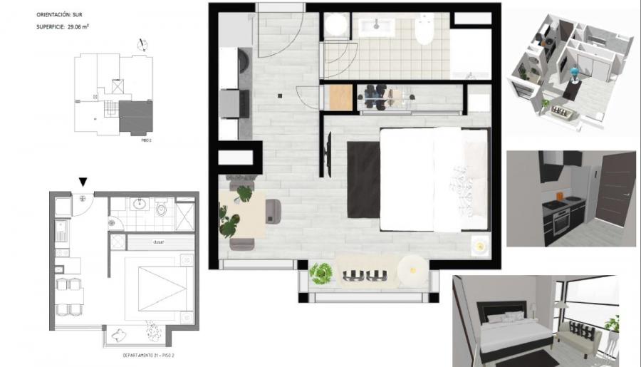 Foto Departamento en Venta en Valparaíso, Valparaiso - UFs 1.986 - DEV137118 - BienesOnLine