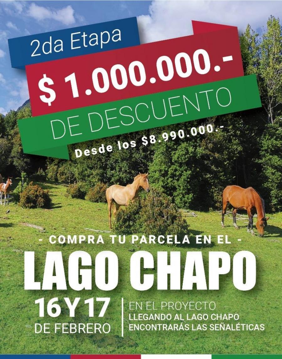 Foto Parcela en Venta en Lago Chapo, Puerto Montt, Llanquihue - $ 9.990.000 - PAV88009 - BienesOnLine