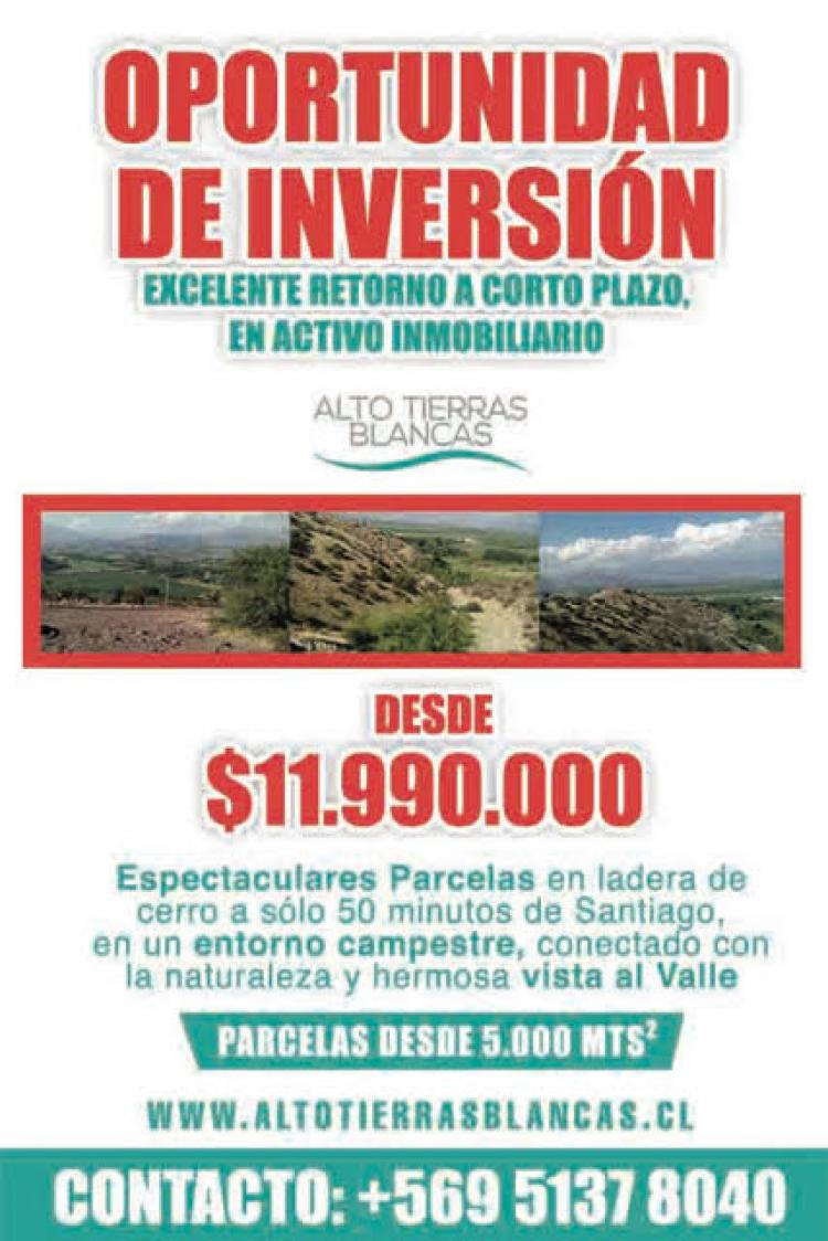 Foto Parcela en Venta en San Felipe, Valparaso, Valparaiso - $ 11.990.000 - PAV63381 - BienesOnLine