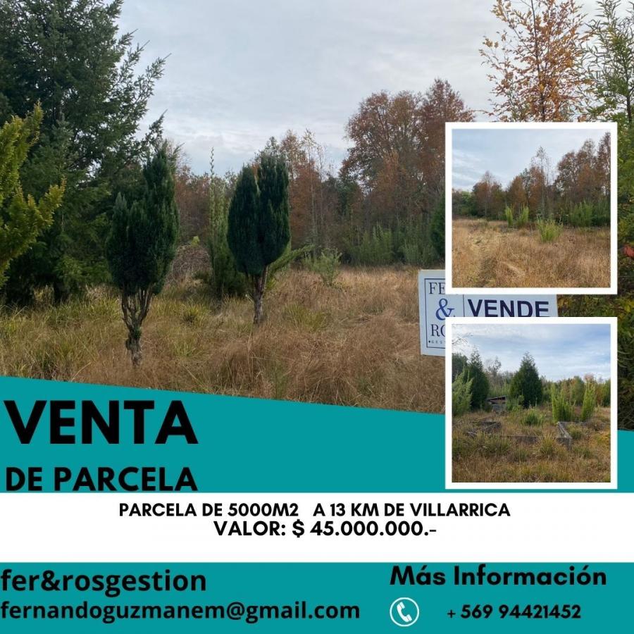 Foto Parcela en Venta en Rural, Villarrica, Cautin - $ 45.000.000 - PAV147204 - BienesOnLine
