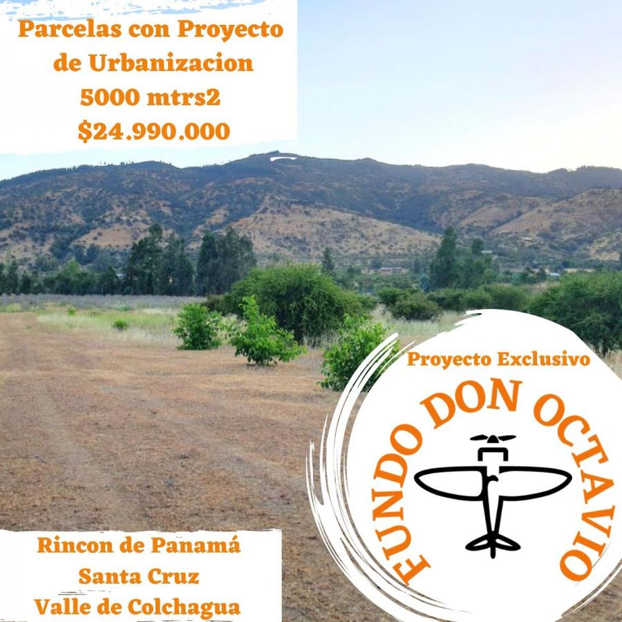 Foto Parcela en Venta en Semi urbana, Santa cruz, Colchagua - 1 hectareas - $ 24.990.000 - PAV118156 - BienesOnLine