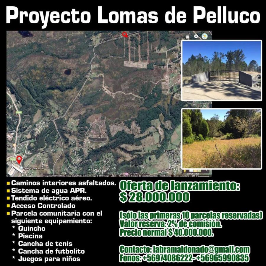 Foto Loteo en Venta en Pelluco Alto, 103, Llanquihue - $ 28.000.000 - V88029 - BienesOnLine