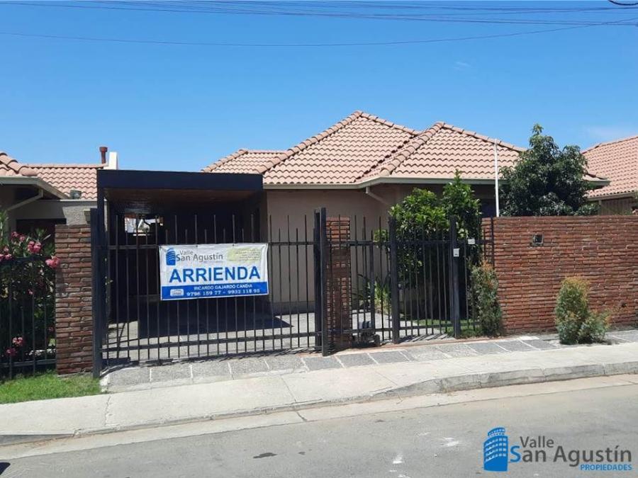 Foto Casa en Arriendo en RESIDENCIAL, PARQUE DEL SOL, Talca - $ 700.000 - CAA149854 - BienesOnLine