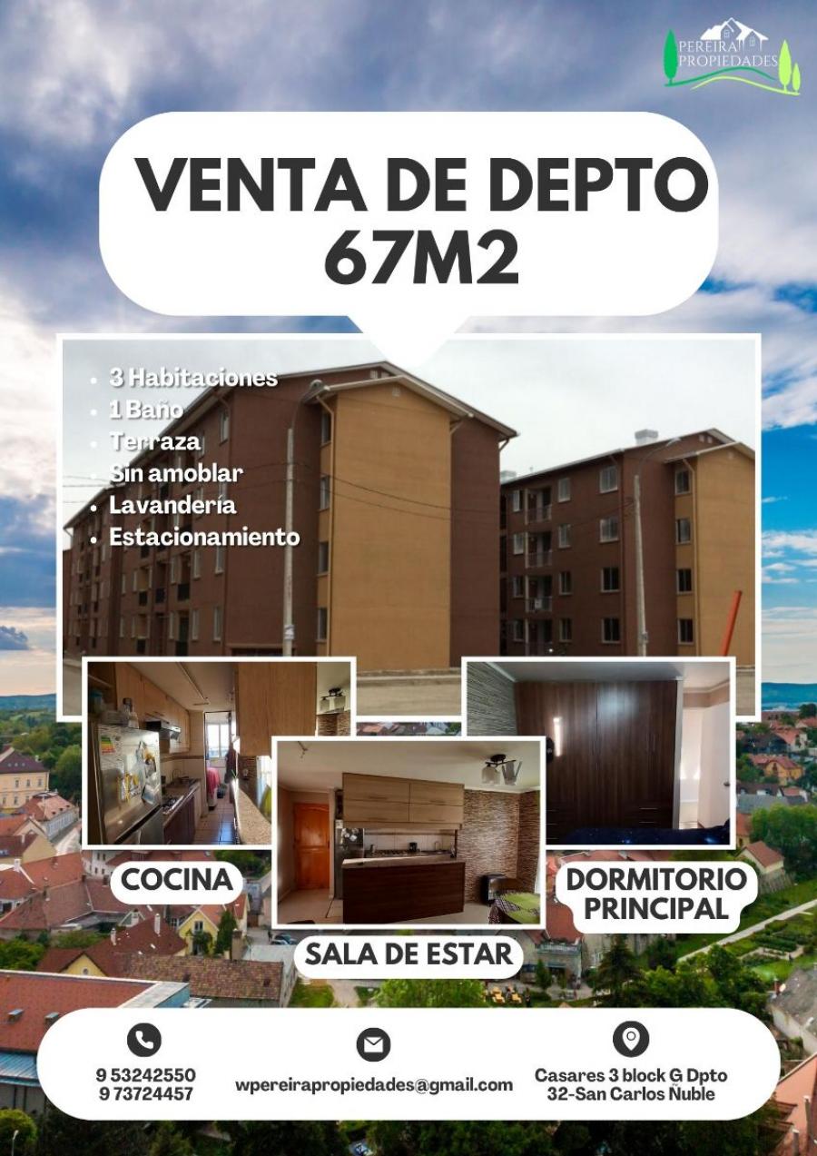 Foto Departamento en Venta en San Carlos, uble - $ 67.000.000 - DEV145925 - BienesOnLine