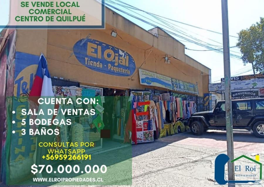 Foto Local en Venta en Quilpue, Valparaiso - $ 70.000.000 - LOV149044 - BienesOnLine