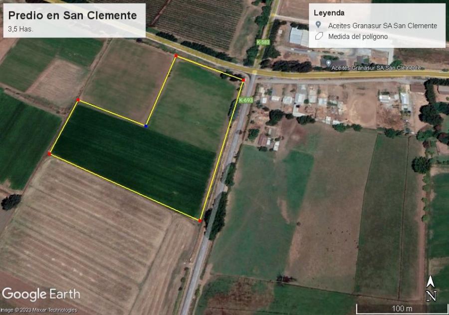 Foto Terreno en Venta en San Clemente, Talca - $ 350.000.000 - TEV147422 - BienesOnLine