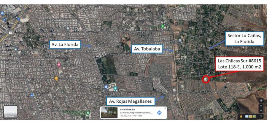 Foto Terreno en Venta en La Florida, Santiago - $ 210.000.000 - TEV133839 - BienesOnLine