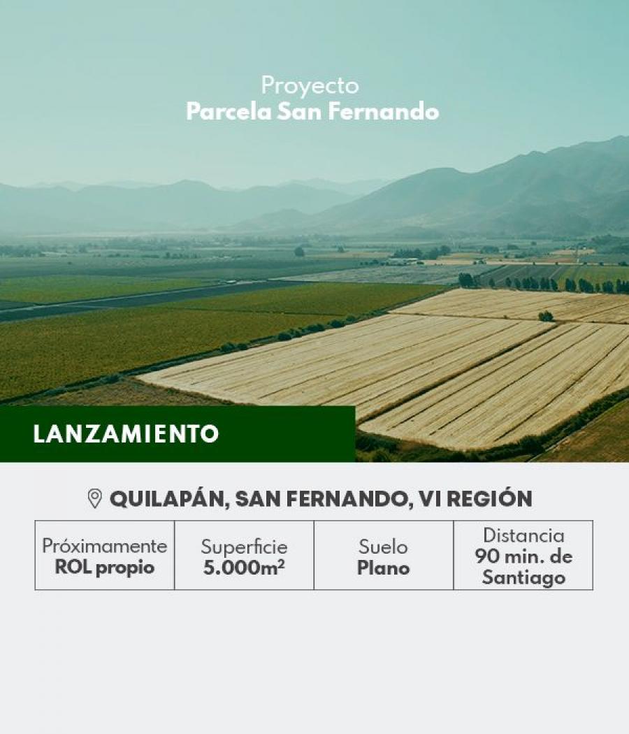Foto Terreno en Venta en Quilapán, San Fernando, Colchagua - $ 29.990.000 - TEV140057 - BienesOnLine