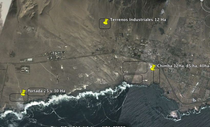 Foto Terreno en Venta en Costa chimba - Portada - Chimba alto (industrial), Antofagasta, Antofagasta - 100 hectareas - TEV18966 - BienesOnLine