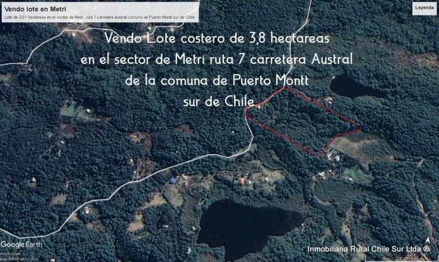 Foto Terreno en Venta en Metri, Puerto Montt, Llanquihue - 4 hectareas - $ 85.000.000 - TEV1153 - BienesOnLine