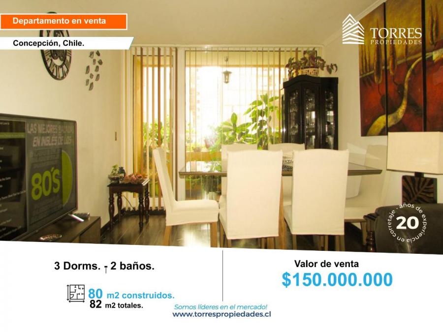 Foto Departamento en Venta en Concepcin, Concepcin - $ 150.000.000 - DEV147020 - BienesOnLine