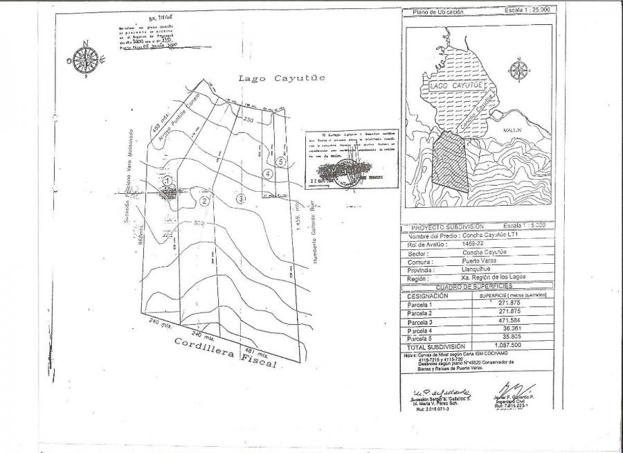 Foto Terreno en Venta en Lago Cayutue, Puerto Varas, Llanquihue - 27 hectareas - $ 250.000.000 - TEV86905 - BienesOnLine