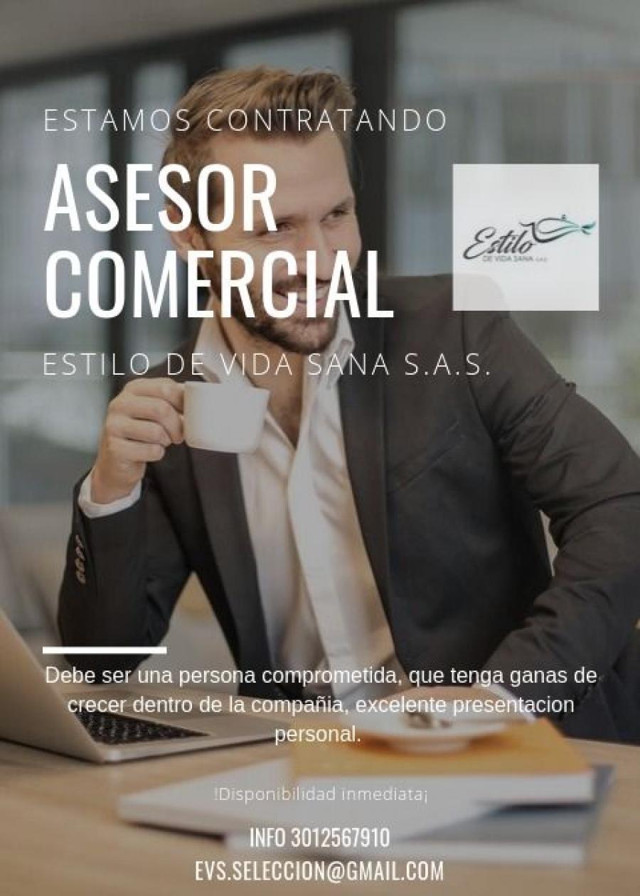 Asesor Comercial – Vacantes- Asesor de Ventas – Oferta Laboral – Empleo.