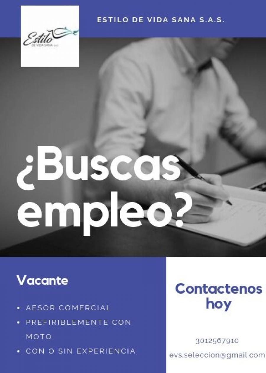 Oferta Laboral – Empleo- Asesor.