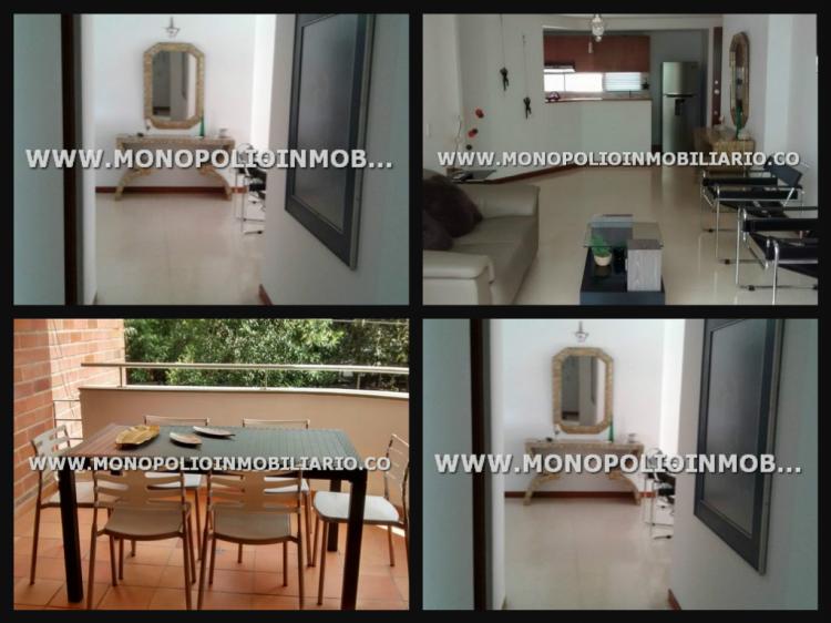  apartamento amoblado para la renta en medellin sector primer parque de laureles cd 4394 em,.