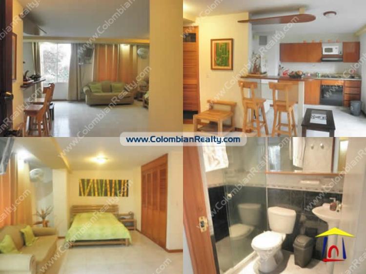 Alquiler de Apartaestudio Amoblado en Medellín (Laureles-Colombia) Cód.16370