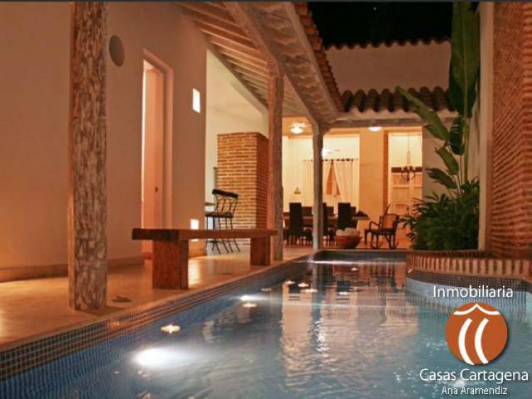 ALQUILO CASA ELEGANTE EN CARTAGENA CON PISCINA PRIVADA  