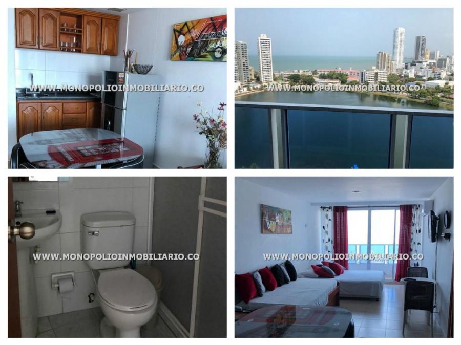 APARTAESTUDIO AMOBLADO EN RENTA - CARTAGENA COD: 14779