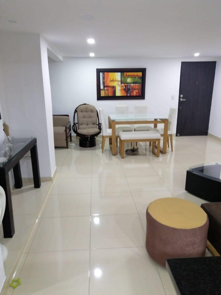 Apartamento amoblado en Conjunto Residencial El Refugio, barrio El Bosque