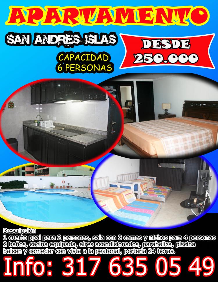 Foto Apartamento en Alojamiento en San Andrés, San Andrés y Providencia - $ 250.000 - APAL52465 - BienesOnLine