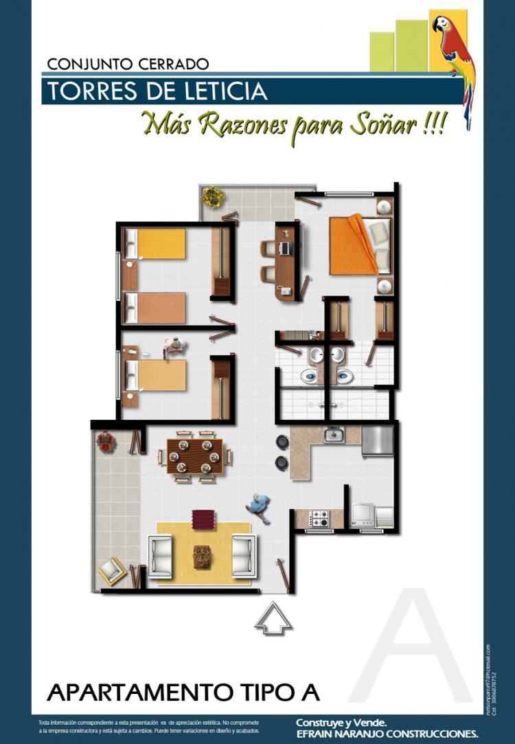 Foto Apartamento en Venta en COVISEDCA, Yopal, Casanare - $ 142.830.000 - APV14010 - BienesOnLine