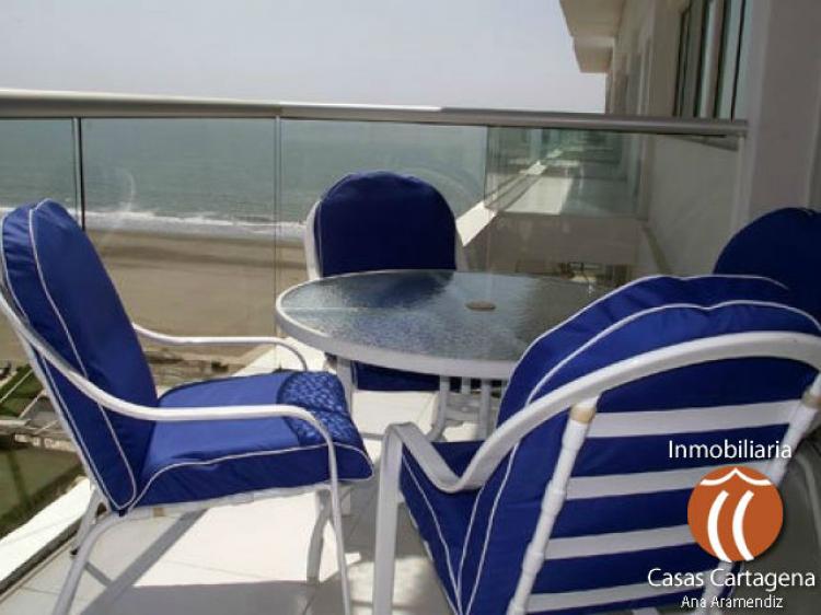 ARRIENDO APARTAMENTO FRENTE AL MAR EN CARTAGENA