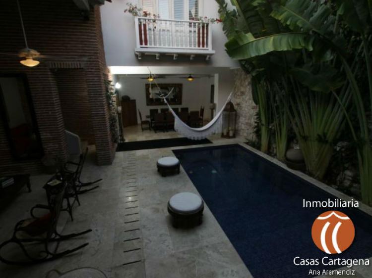 arriendo espectacular casa estilo colonial en Cartagena 