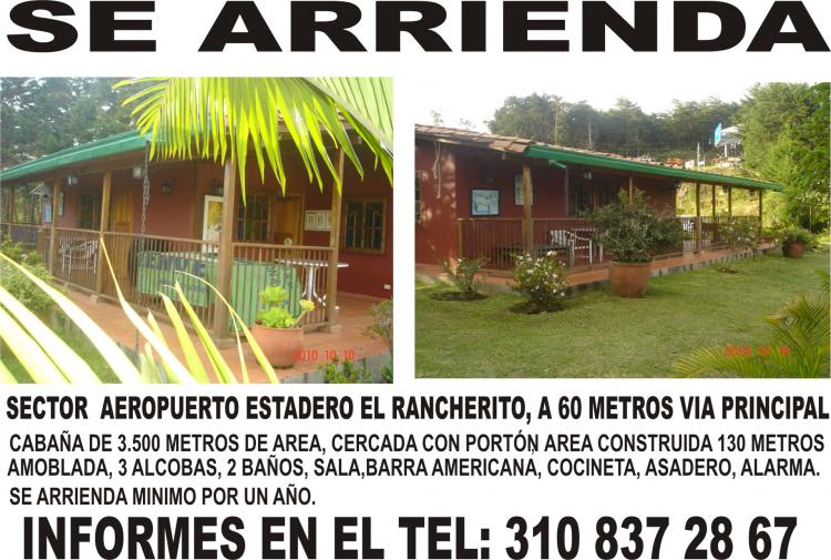 Foto Finca en Arriendo en Rionegro, Antioquia - $ 1.100.000 - FIA33576 - BienesOnLine