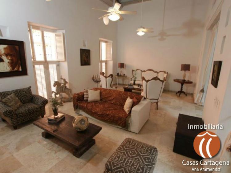 CASA AMOBLADA EN CENTRO HISTORICO CARTAGENA PARA ARRIENDO