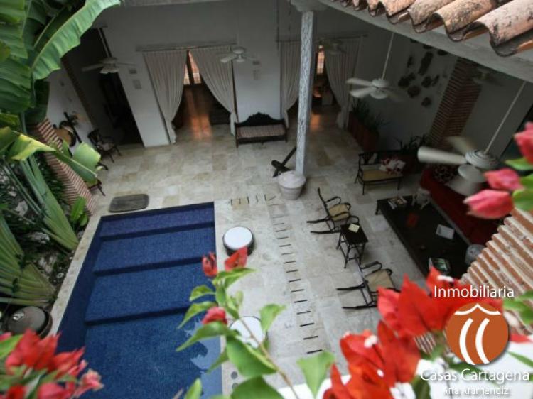 CASA AMOBLADA EN CENTRO HISTORICO CARTAGENA PARA ARRIENDO