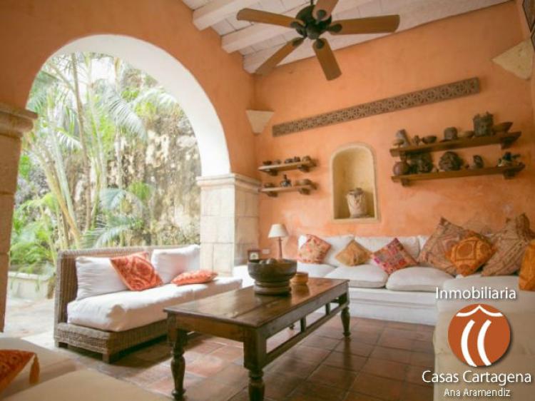 CASA AMOBLADA EN CENTRO HISTORICO CARTAGENA PARA ARRIENDO