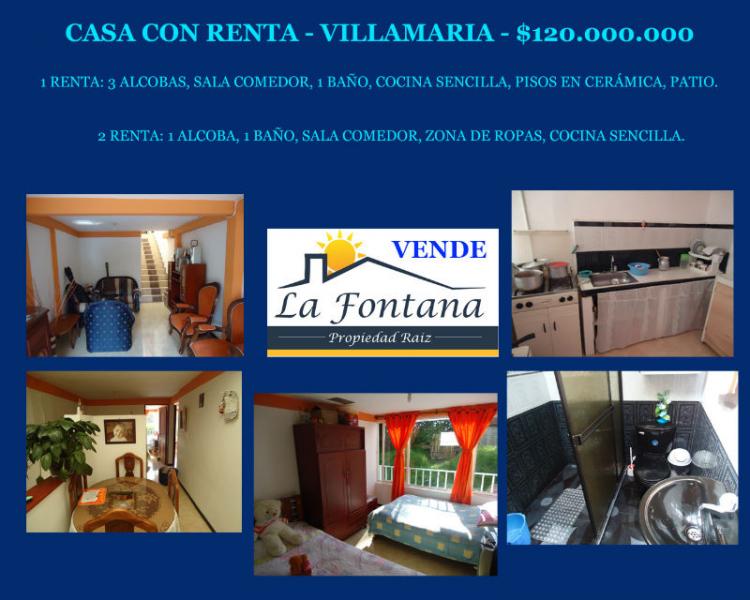 Foto Casa en Venta en VILLAMARIA, Manizales, Caldas - $ 120.000.000 - CAV60142 - BienesOnLine