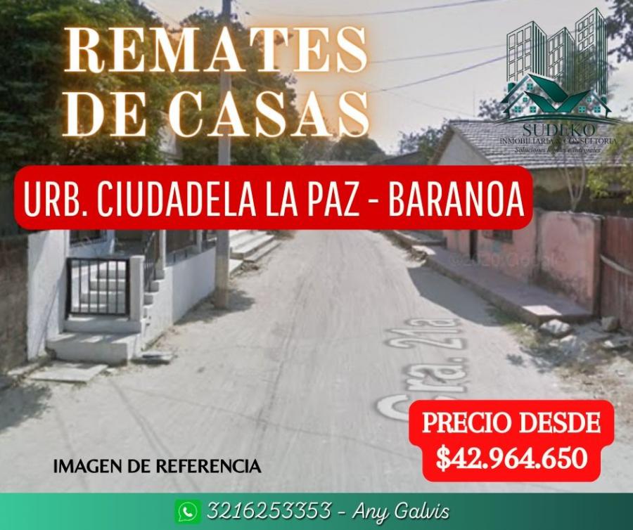 Foto Casa en Venta en URB. CIUDADELA LA PAZ, Baranoa, Atlántico - $ 42.964.650 - CAV207129 - BienesOnLine