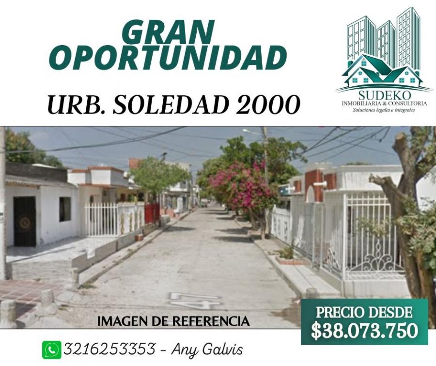 Foto Casa en Venta en Soledad  2000, Soledad, Atlántico - $ 38.073.750 - CAV206094 - BienesOnLine