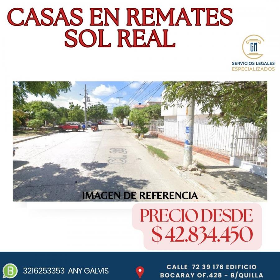 Foto Casa en Venta en SOL REAL, Soledad, Atl?ntico - $ 42.835.450 - CAV209150 - BienesOnLine