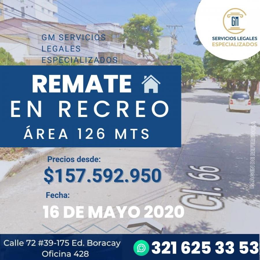Foto Casa en Venta en RECREO, Barranquilla, Atl?ntico - $ 157.592.950 - CAV209326 - BienesOnLine