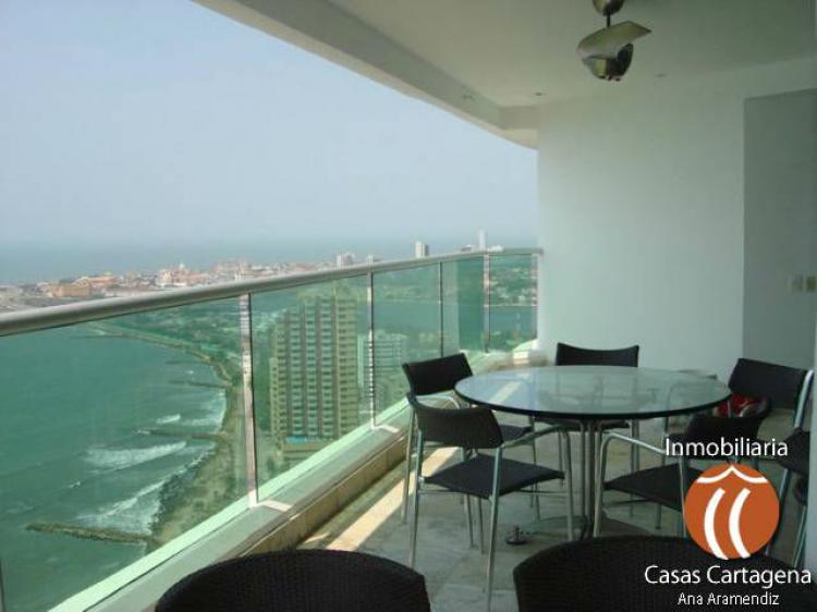 EN VENTA FRENTE AL MAR CARIBE  PENTHOUSE  EN CARTAGENA 